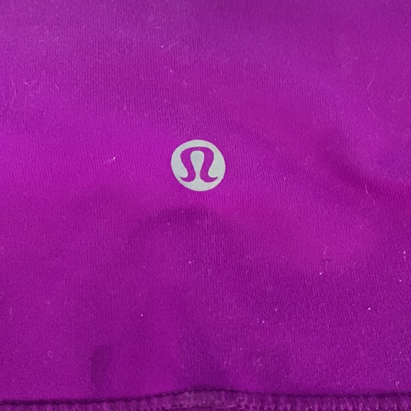 Lululemon purple crop leggings - Picture 3 of 5